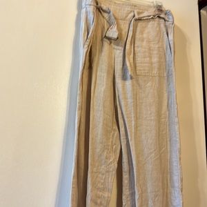 Woman’s beachy tan breathable pants